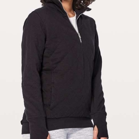 NWT lululemon forever warm pullover Black Size 2 - Picture 3 of 5